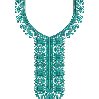 Peshawari Mosaic Embroidery Design