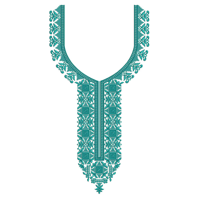 Peshawari Mosaic Embroidery Design