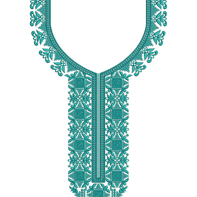 Peshawari Mosaic Embroidery Design