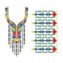 Floral Border Neckline Embroidery Design