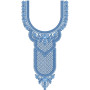 Misty Neck Embroidery Design