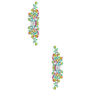 Whimsical Sprout Embroidery Design