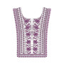 Embroidery Square Neck For Maxi Dress