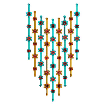 Ethiopian Neck Design Embroidery