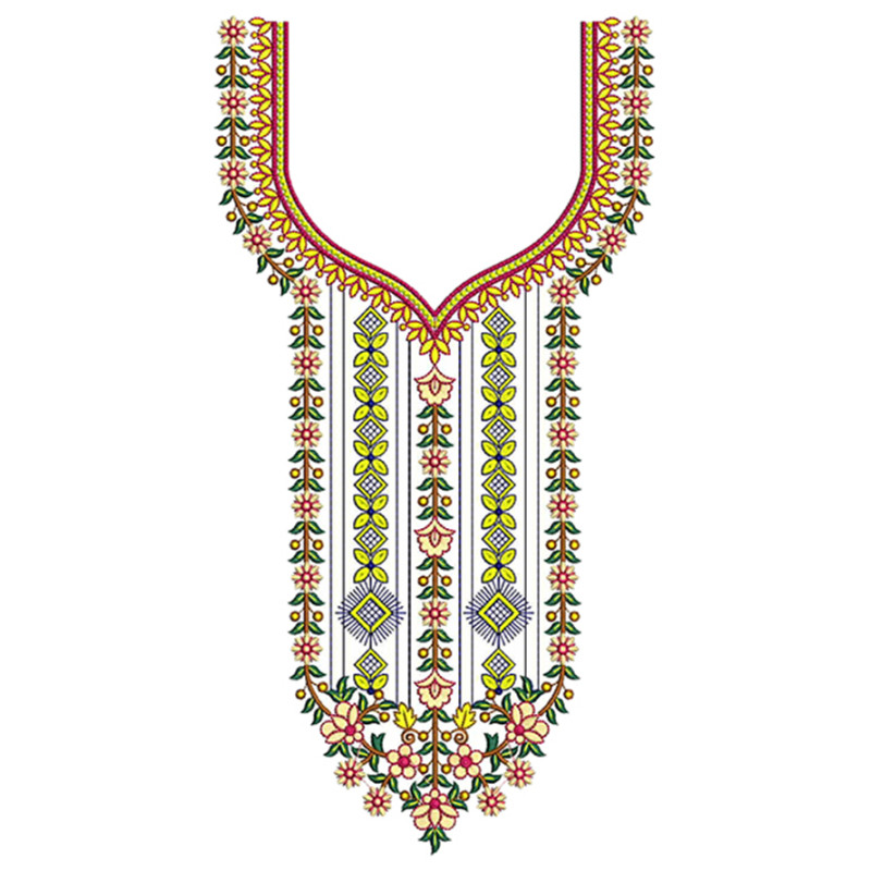 Marwari Neck Embroidery Design