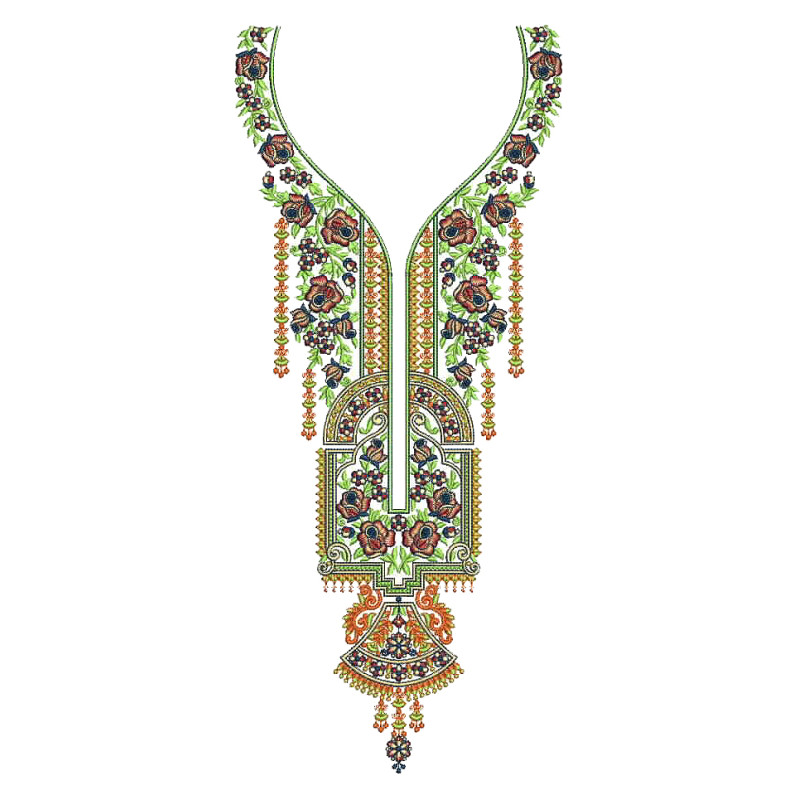 Fancy Gala Embroidery Design