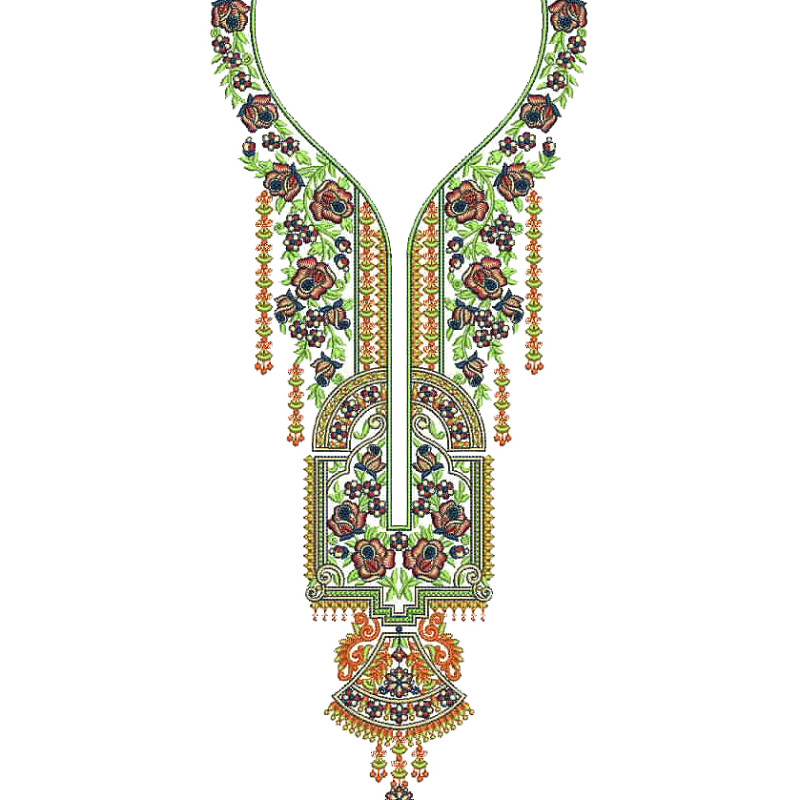 Fancy Gala Embroidery Design