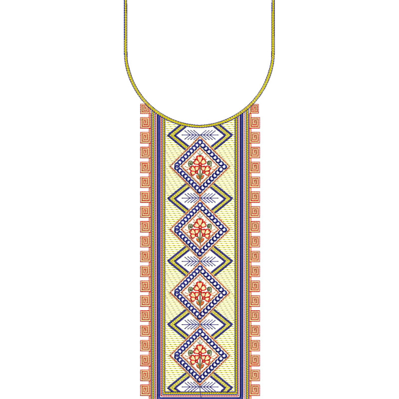 Tribal Embroidery Design