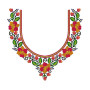Machine Embroidery Neck Design For Blouse