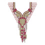 Kaftan Neck Embroidery Design