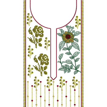 Kashmiri Embroidery Suits Design