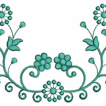 Kids Neck Embroidery Machine Design 25893