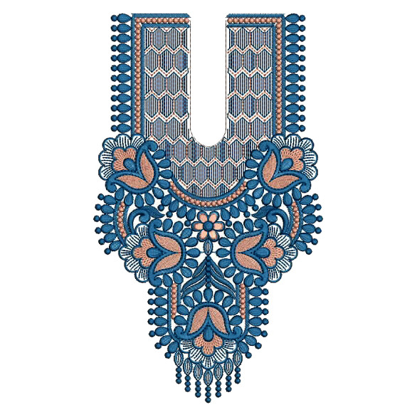 Kurta Embroidery Design 25395