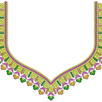 The Tora Border Embroidery Design