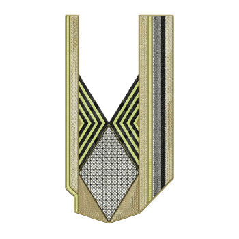 Latest Agbada Embroidery Design