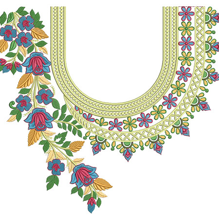 Canvas Duet Embroidery Design