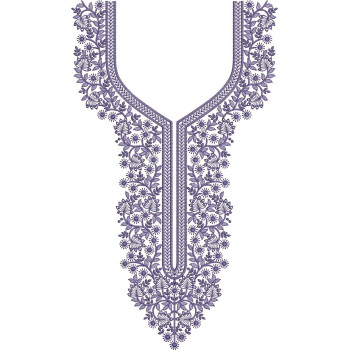 Lavender Tiny Flower Embroidery Design