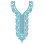 Latest Paisley Embroidery Neck Design