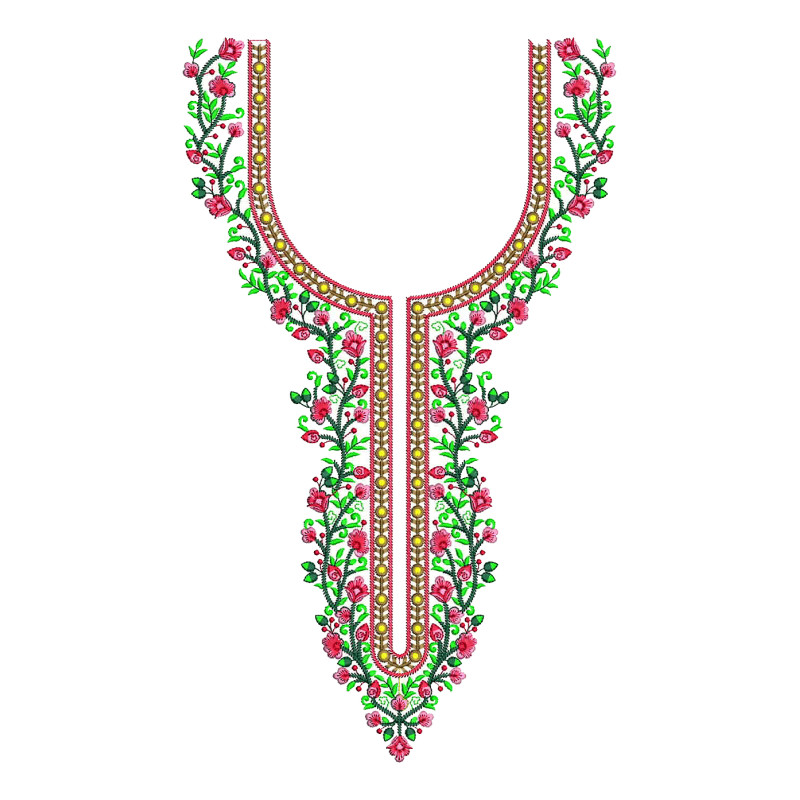 Sultan's Flora Embroidery Design
