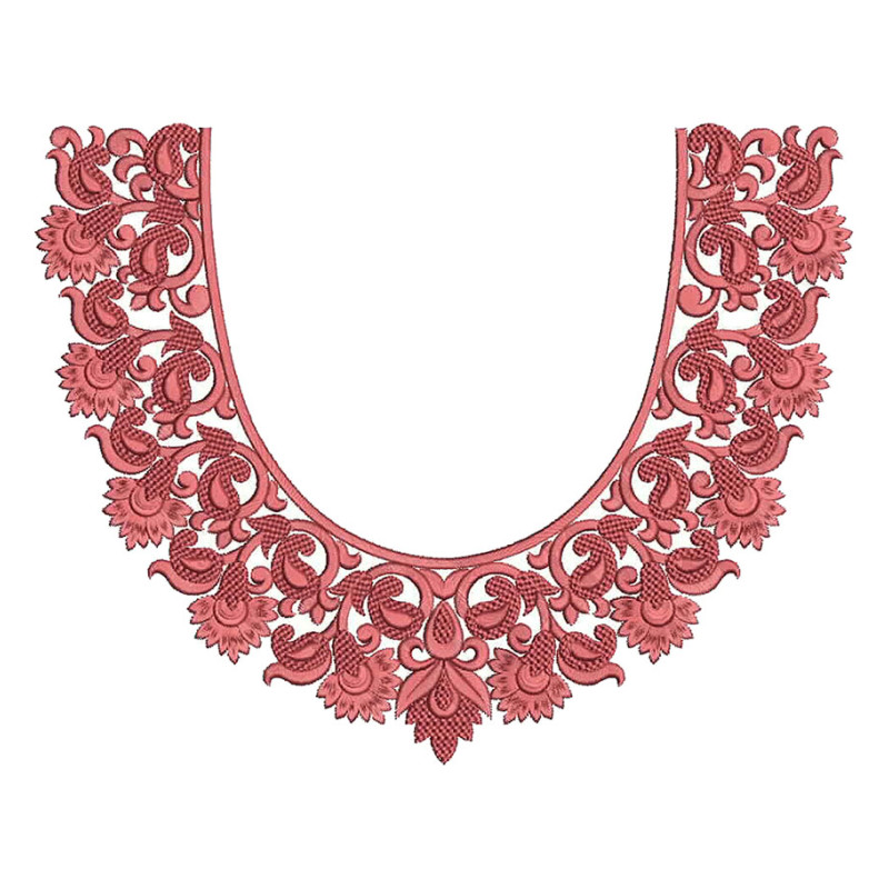 Latest Trendy Neck Embroidery Design 14162