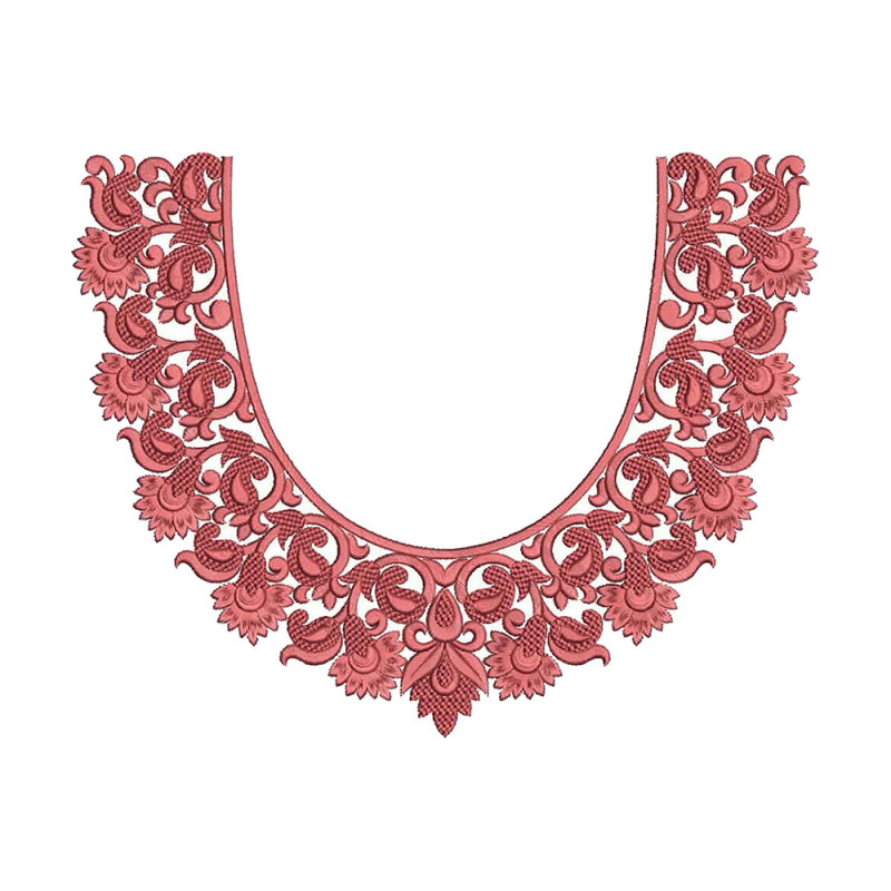 Latest Trendy Neck Embroidery Design 14162