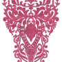 Royal Resham Crest Embroidery Design