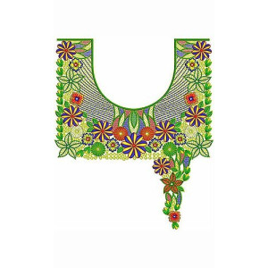 Arabian Latest Neck With Back Bunch & Sleeve