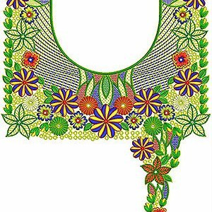 Arabian Latest Neck With Back Bunch & Sleeve