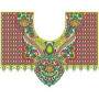 UAE Neck Embroidery Design for Ladies