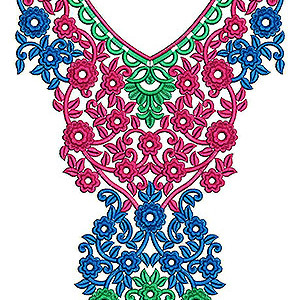 Long Neck Embroidery Designs