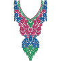 Long Neck Embroidery Designs