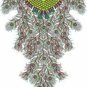 MorPinch Neck Embroidery Designs