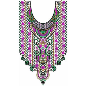 Fulfilled Salwar Neck Embroidery Designs