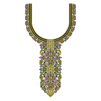 Sindhi Gala Embroidery