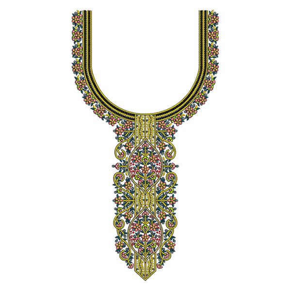 Sindhi Gala Embroidery