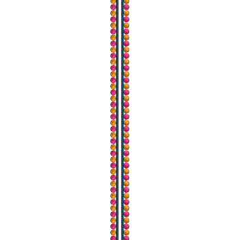 Neckline embroidery design