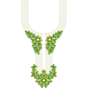 Spring Serenade Embroidery Design