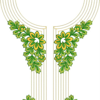 Spring Serenade Embroidery Design