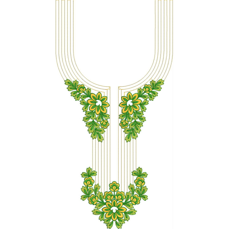 Spring Serenade Embroidery Design