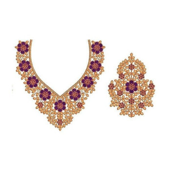 Embroidery Design For Suit