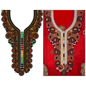 New Neck Embroidery Design 18776
