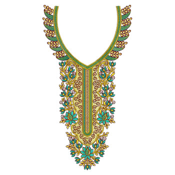 New Neck Embroidery Design
