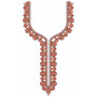 The Coral Neck Embroidery Design