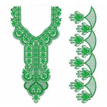 Pakistani Dresses Neck Embroidery