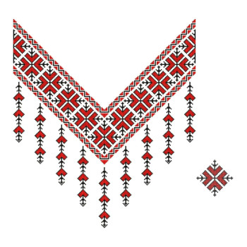 Palestinian Embroidery Traditional Fallahi Cross Stitch