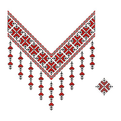 Palestinian Embroidery Traditional Fallahi Cross Stitch