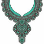 The Jade Meenakari Embroidery Design