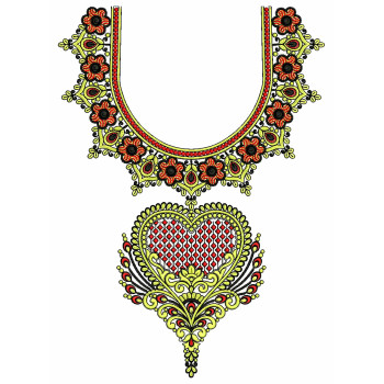 Royal Look Embroidery Designs 25580