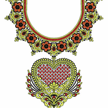 Royal Look Embroidery Designs 25580