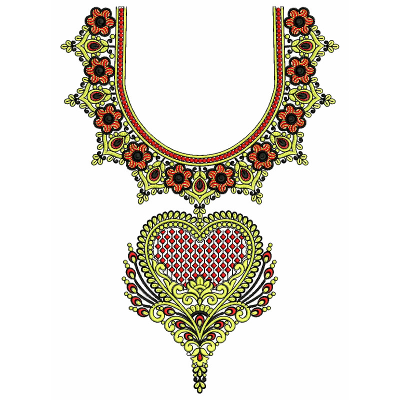 Royal Look Embroidery Designs 25580